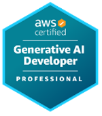 AWS Certified Generative AI Developer badge